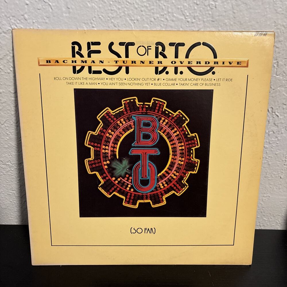 Bachman Turner Overdrive – Best Of B.T.O. (So Far). Vinyl LP Record Album